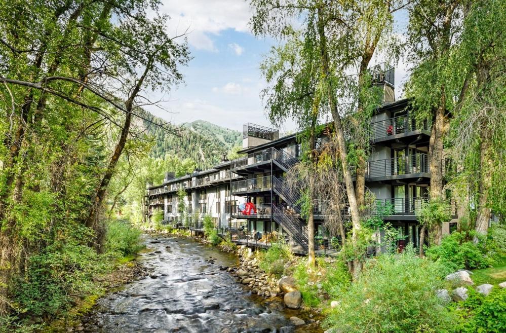 Chateau Roaring Fork Unit 25, Contemporary Condo With River Views, Close To Town Аспен Экстерьер фото
